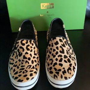 Kate Spade DBL Deck KS Leo Pony Tan Shoes
